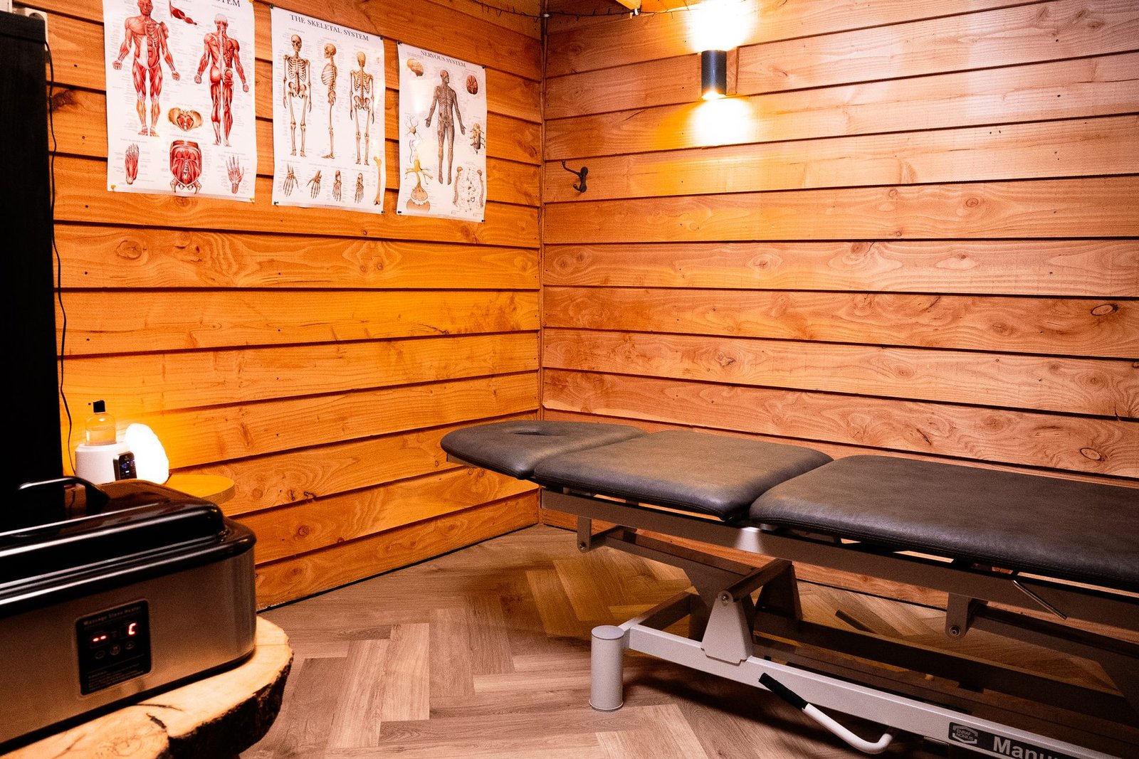 De behandelruimte van Massagepraktijk Milan Pardijs